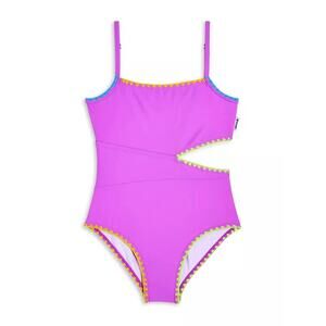 Limeapple One Piece Swim Suit Size Girls 10